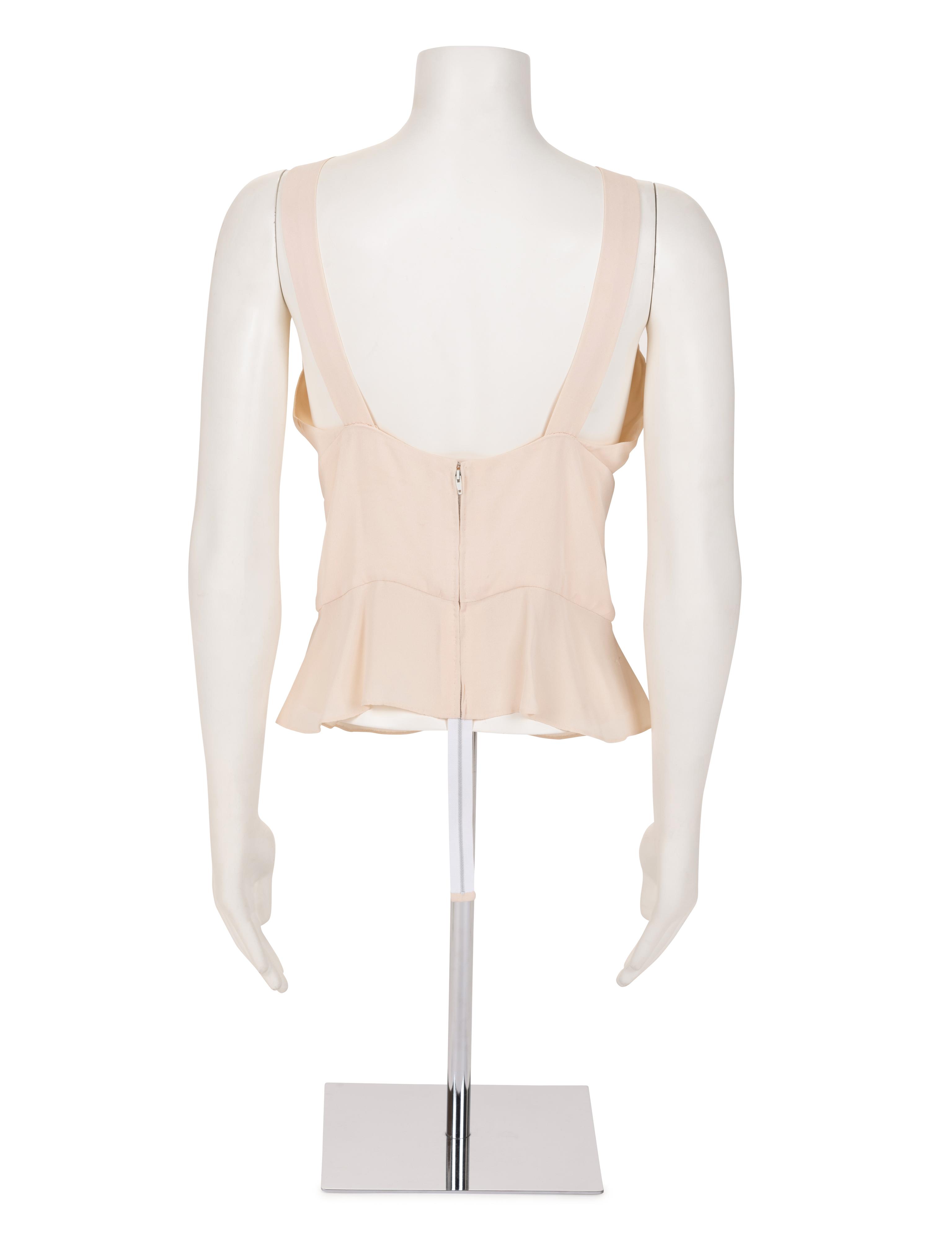 Chanel Haute Couture Shell Top, 1990-2000s