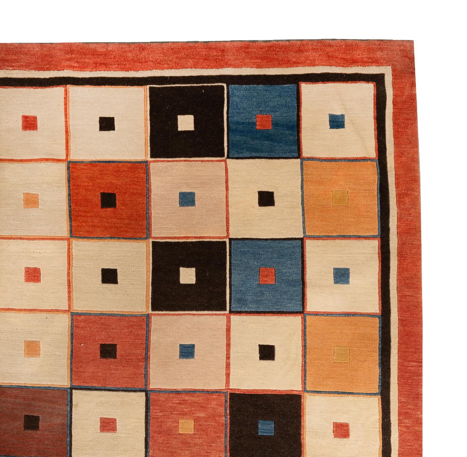 A Contemporary Wool Rug