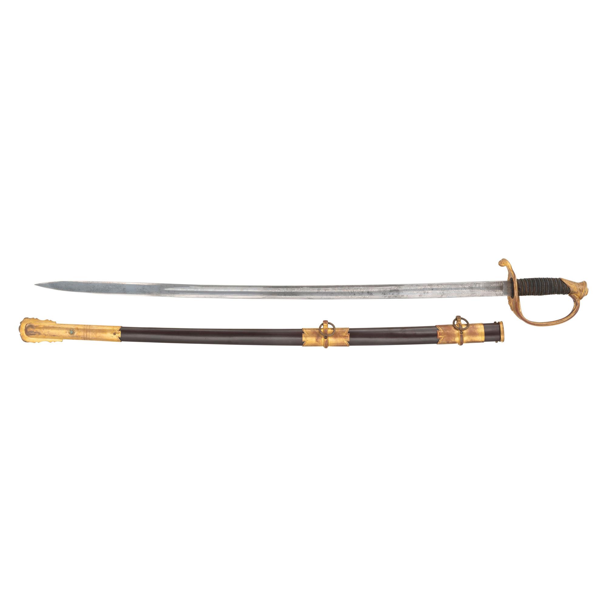 Imported US Model 1850 Staff & Field Officers Sword