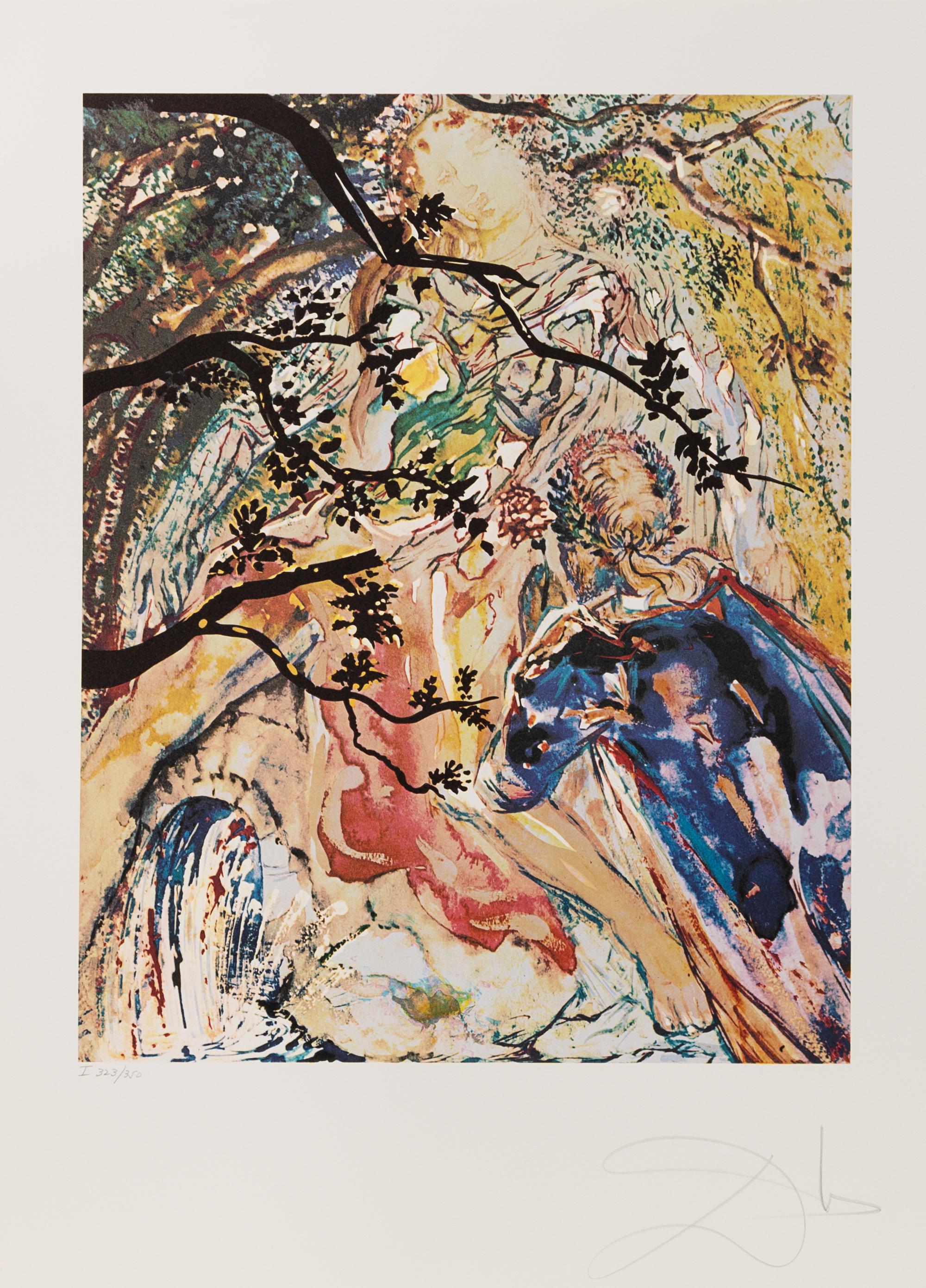 Salvador Dalí, (Spanish, 1904-1989), Les Amoureux, 1979 (suite of three works with portfolio)