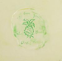 A Dodie Thayer Lettuce Ware Tureen and Underplate