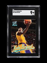 A Group of 1996-97 Fleer Ultra Kobe Bryant Rookie Basketball Cards,