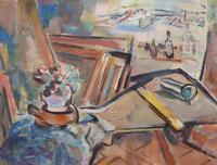 Four Framed Artworks by Enit Kaufman (American, 1897-1961)