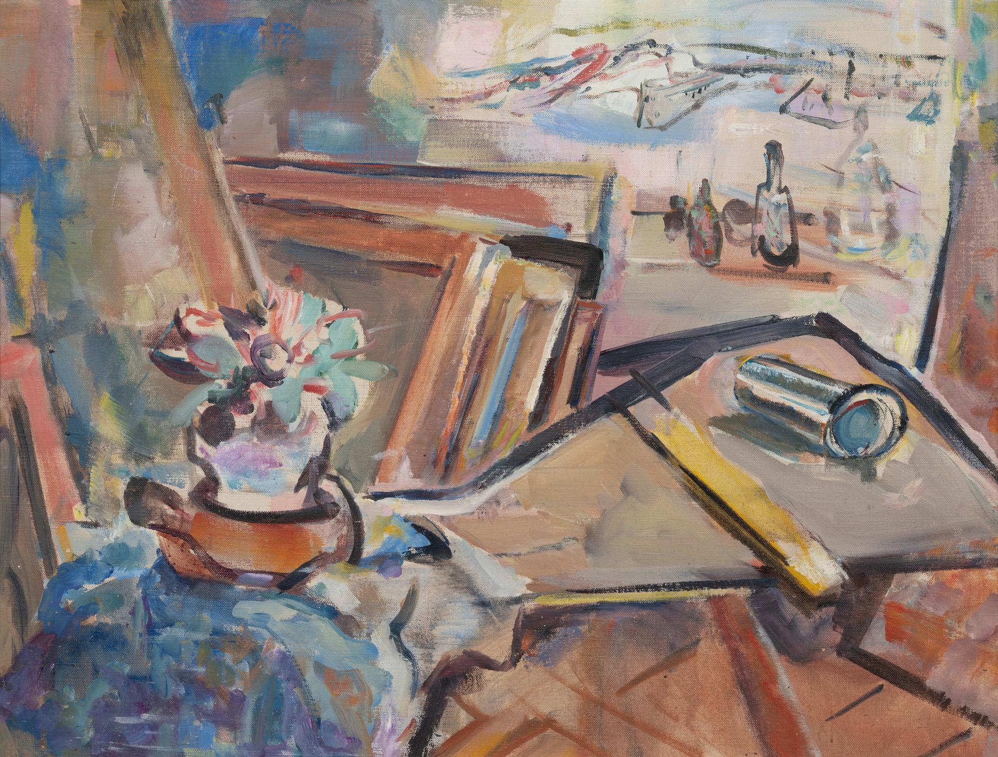 Four Framed Artworks by Enit Kaufman (American, 1897-1961)