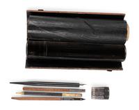 Civil War-era writing kit patented by George Hathaway, 1861.