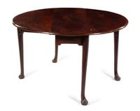 A George III Mahogany Drop-Leaf Table