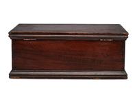 A Late Federal Grain-Painted Pine Stationary Box