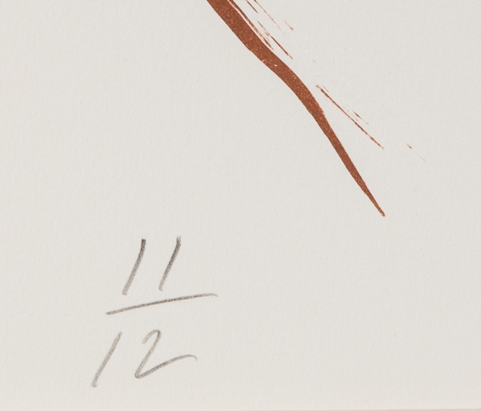 Bill Burroughs (from A Series of Hand Drawn Lithographs from 1979-80 ), 1995