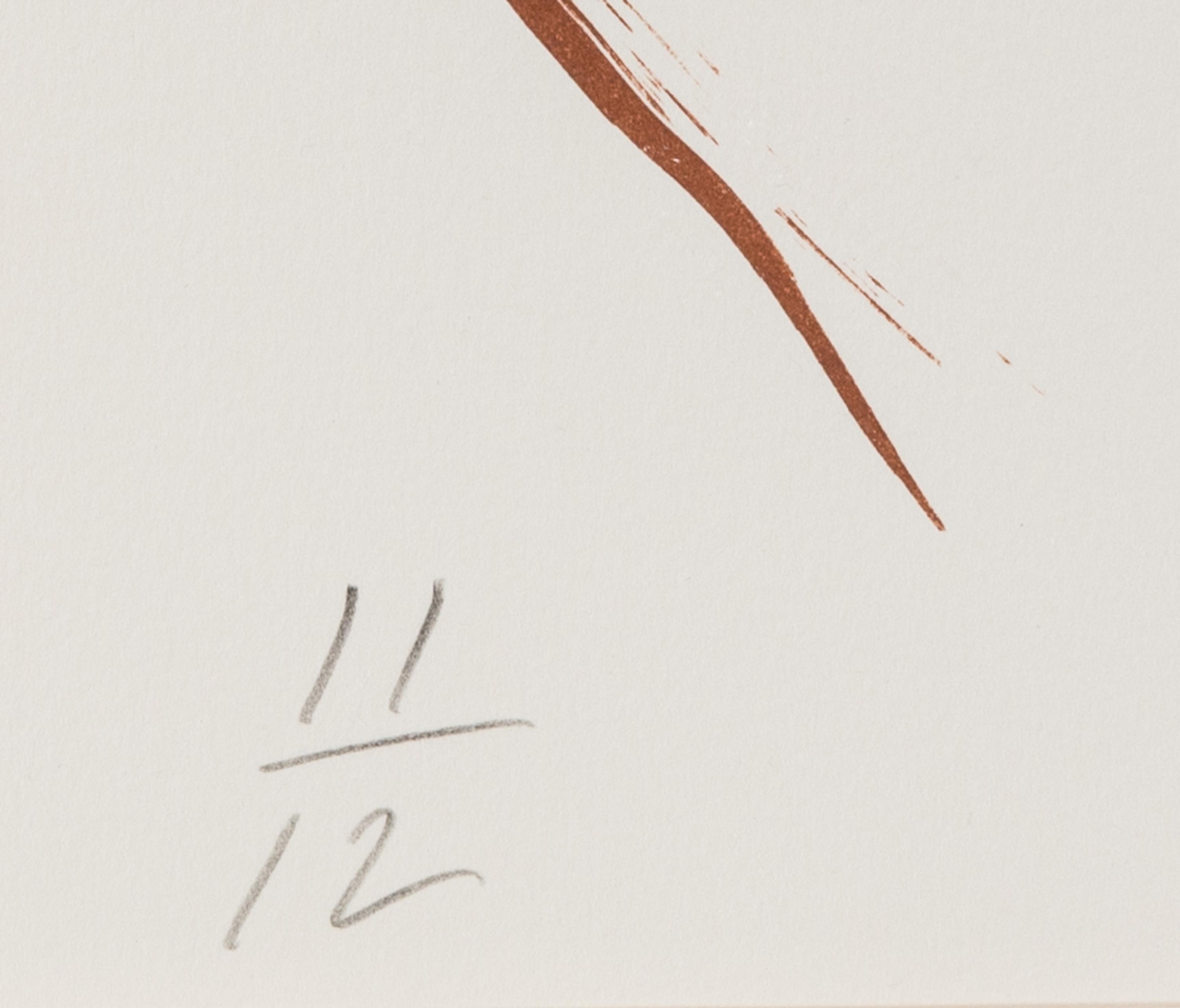 Bill Burroughs (from A Series of Hand Drawn Lithographs from 1979-80 ), 1995