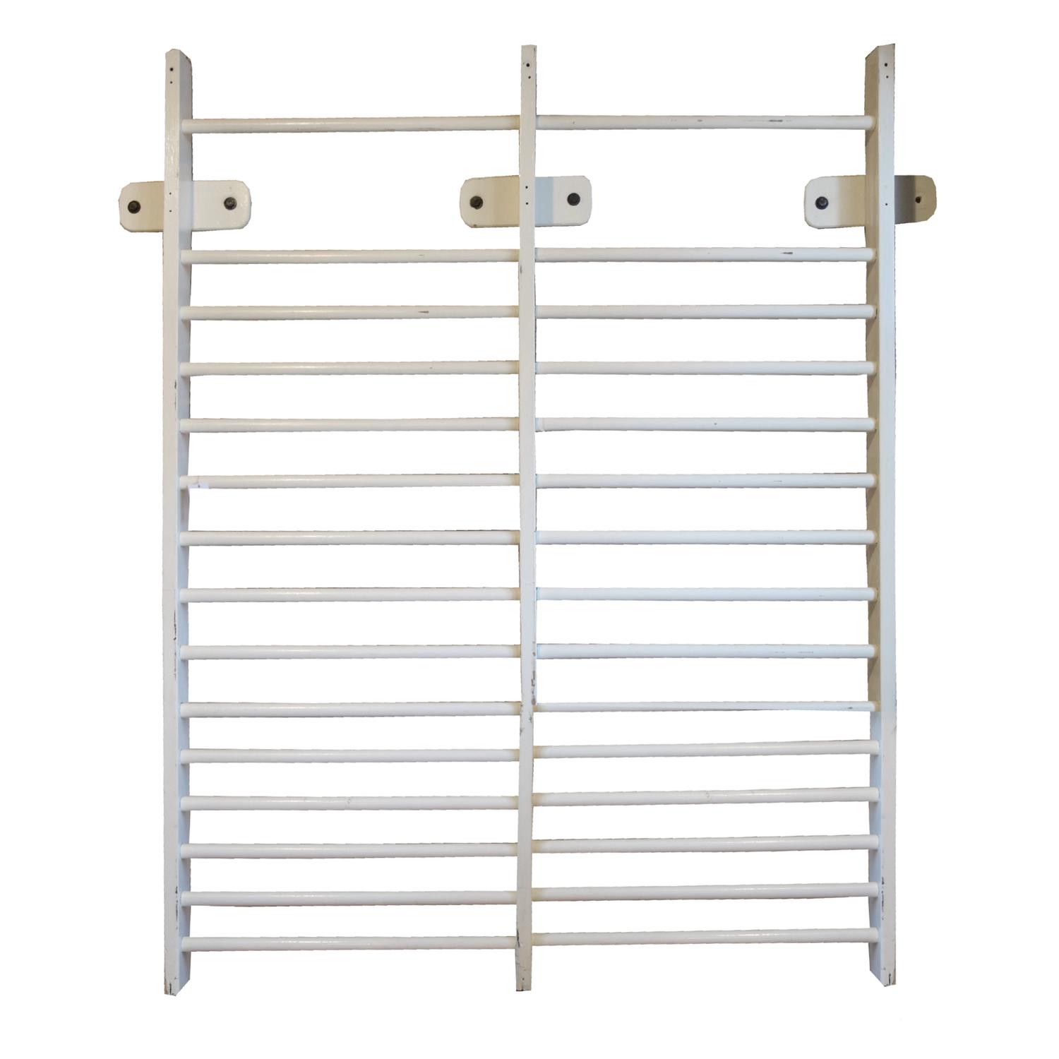 A Set of Stall Bars 74" W x 5" D x 96" H — Czech Republic, Circa 1930