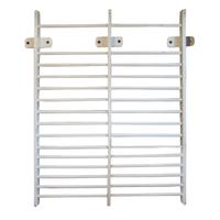 A Set of Stall Bars 74" W x 5" D x 96" H — Czech Republic, Circa 1930