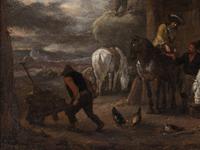 Figures with Horses