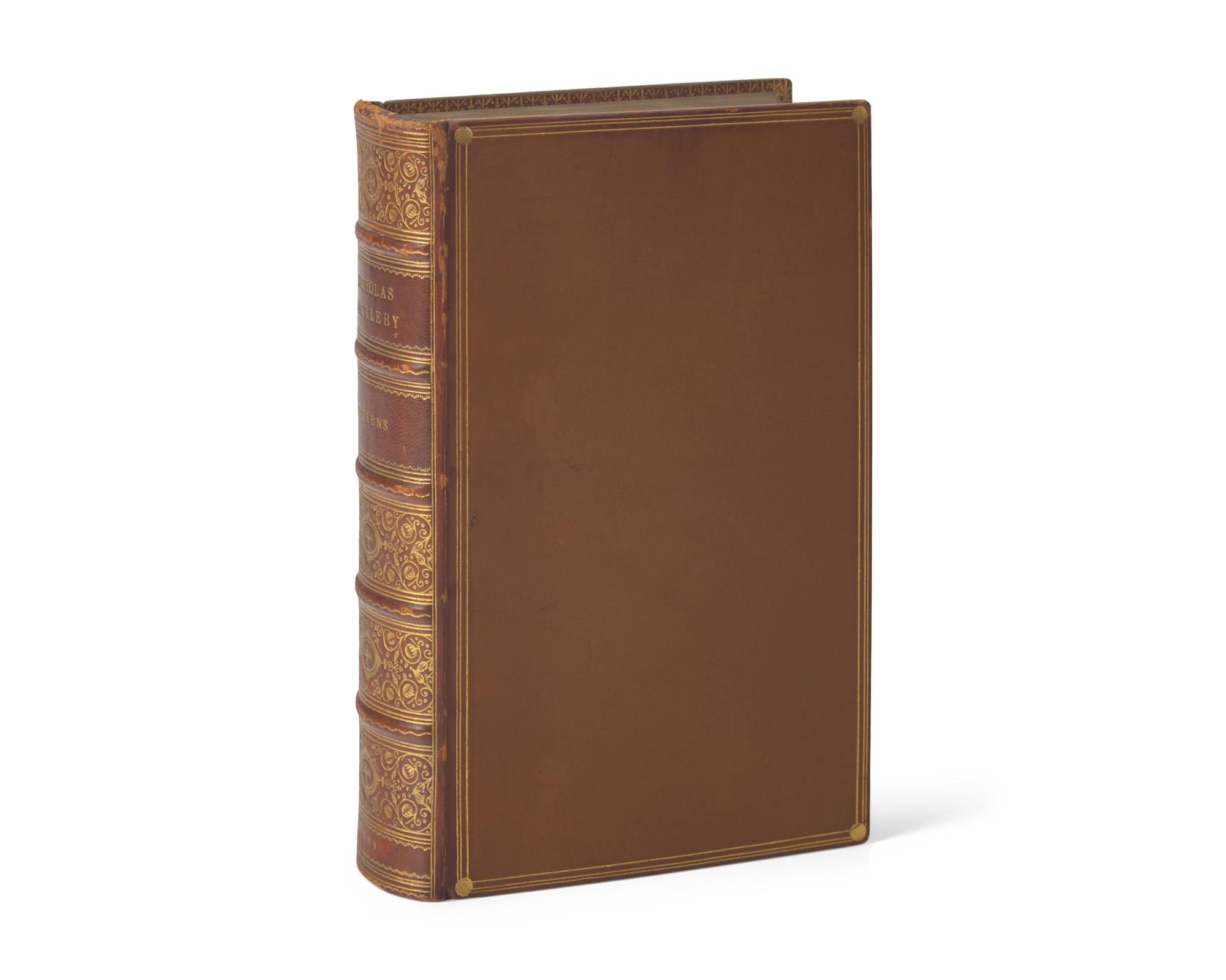 DICKENS, Charles (1812-1870). The Life and Adventures of Nicholas Nickleby. London: Chapman and Hall, 1839.