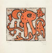 One Plate (from the Prints of Joan Miro )