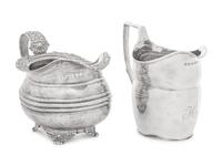 Two English Silver Creamers