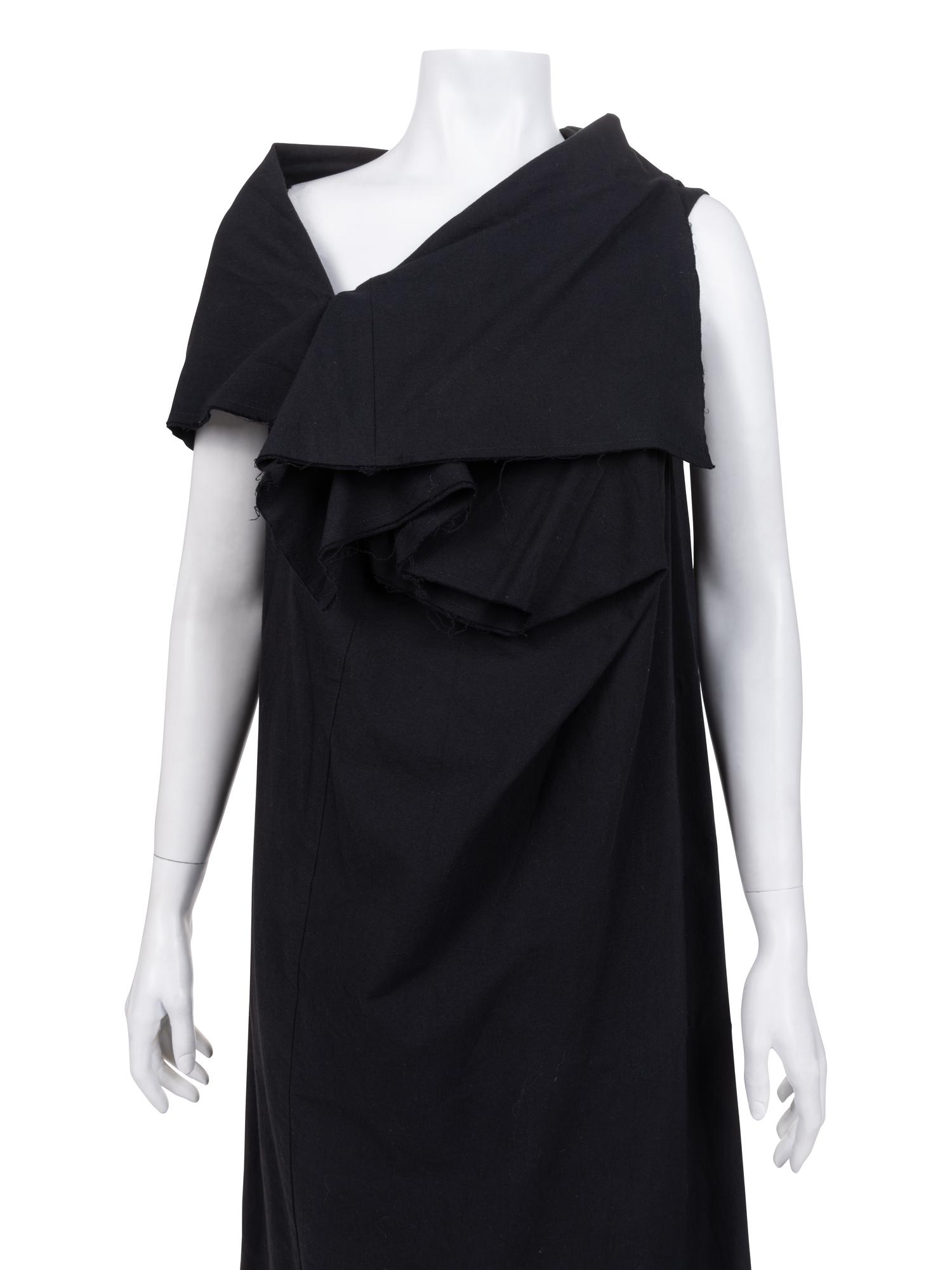 Comme des Garçons Draped Cotton Dress, Spring/Summer 1998