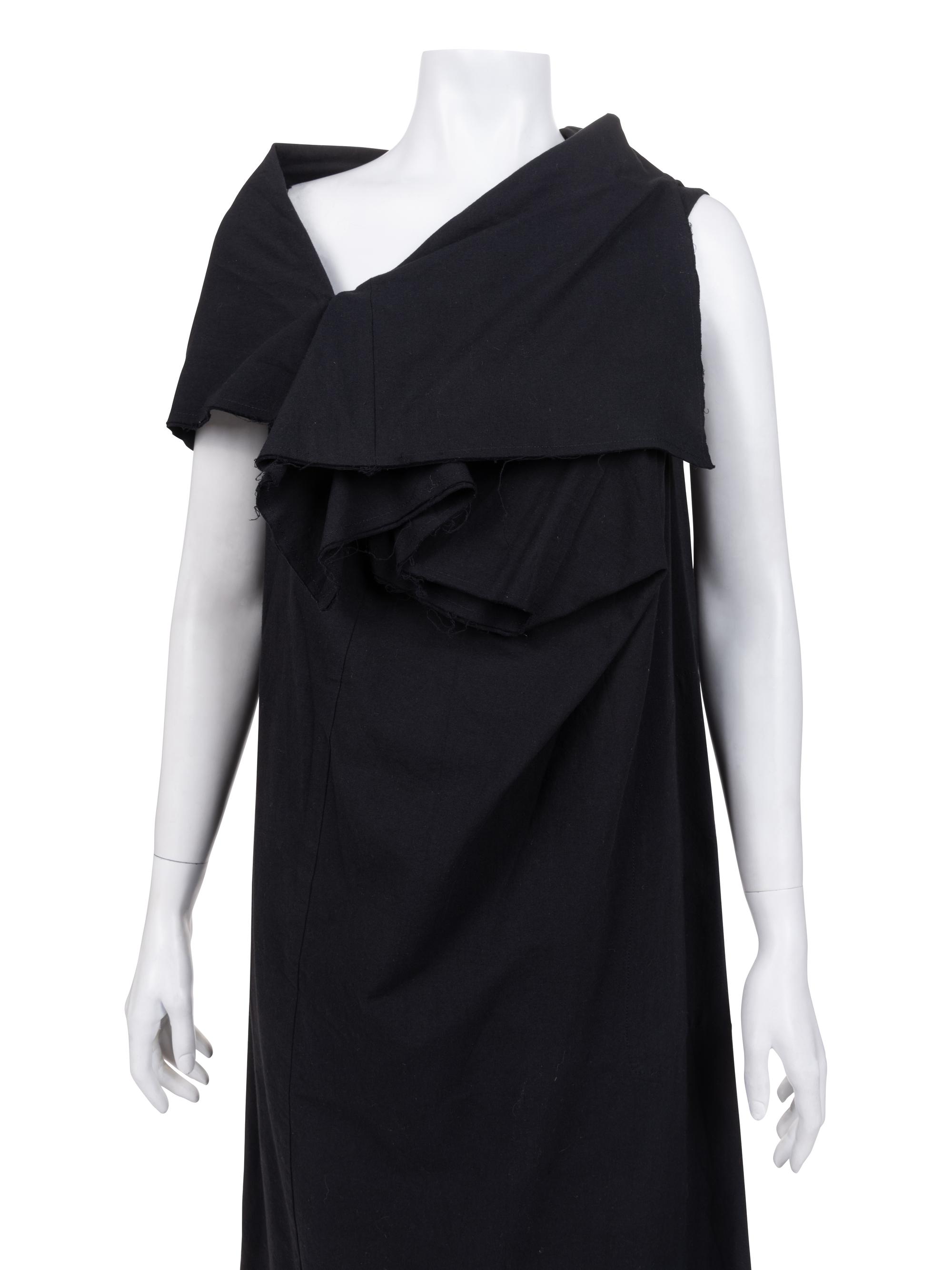 Comme des Garçons Draped Cotton Dress, Spring/Summer 1998