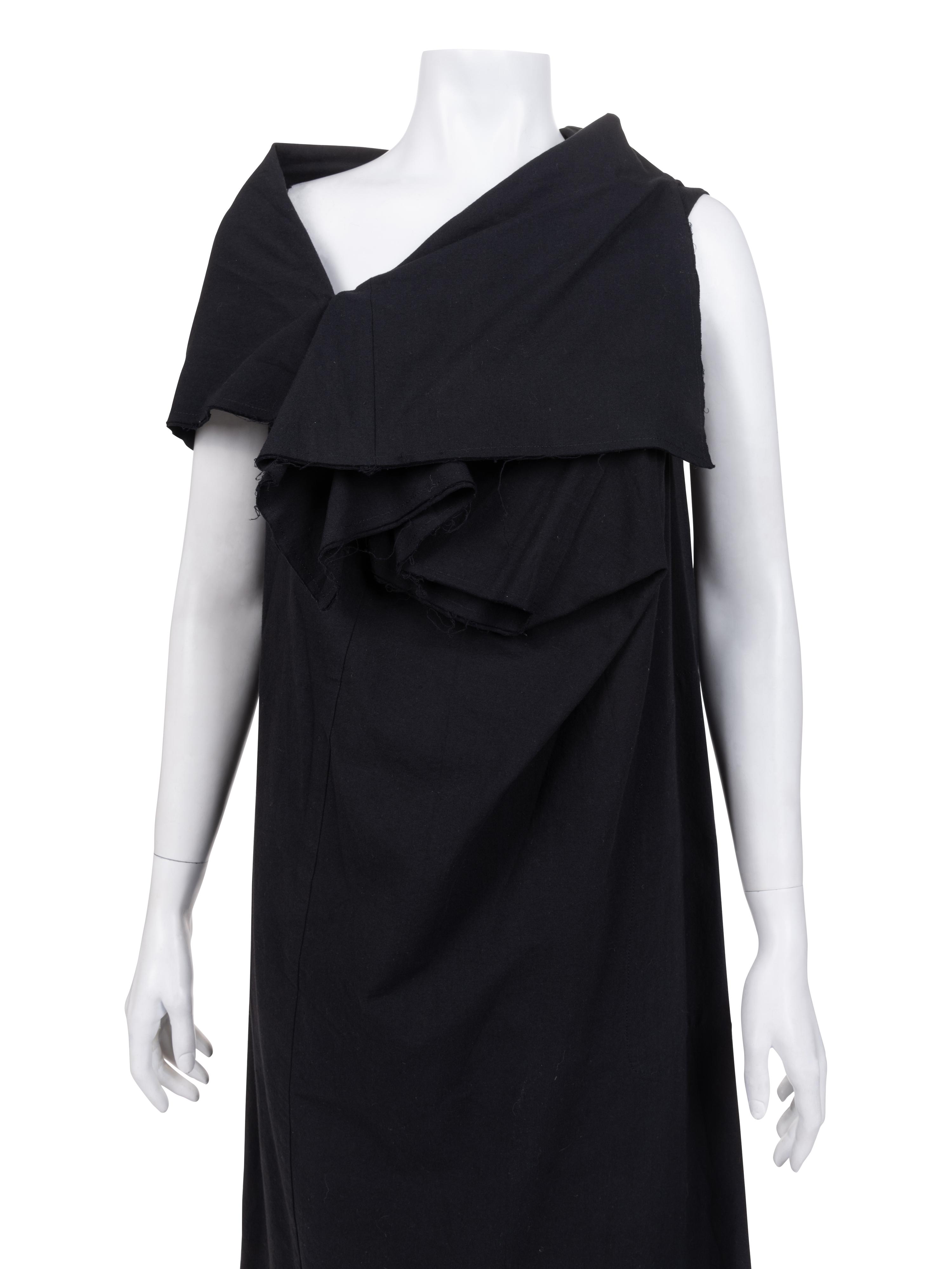 Comme des Garçons Draped Cotton Dress, Spring/Summer 1998