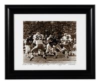 A Group of Five Photographs Depicting Mike Ditka as Chicago Bears Player Formerly Displayed at Mike Ditka’s Restaurant