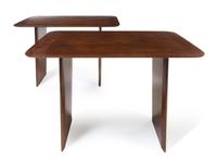 T.H. Robsjohn-Gibbings (English, 1905-1976), WIDDICOMB, c. 1955, a pair of occasional tables