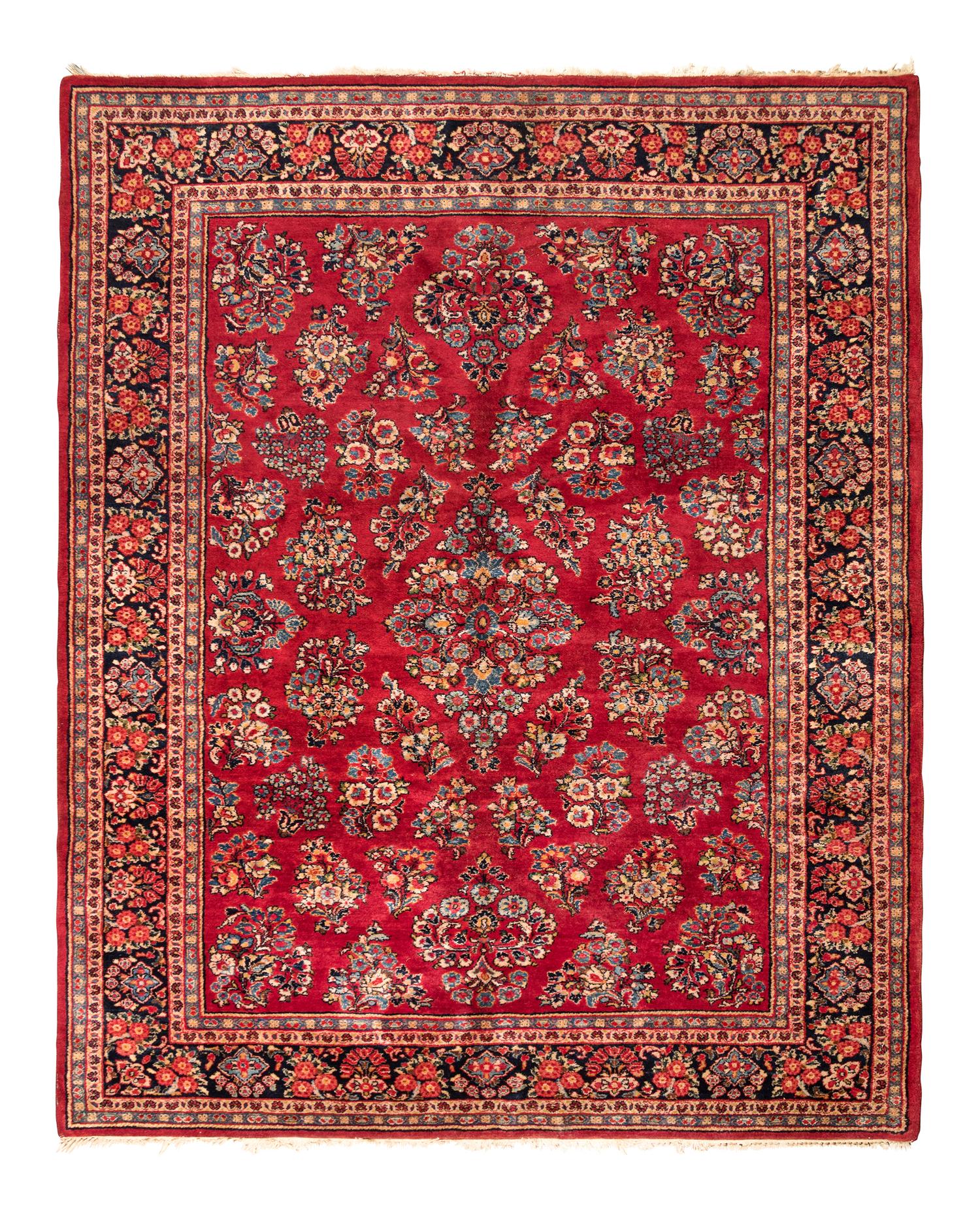 A Sarouk Wool Rug