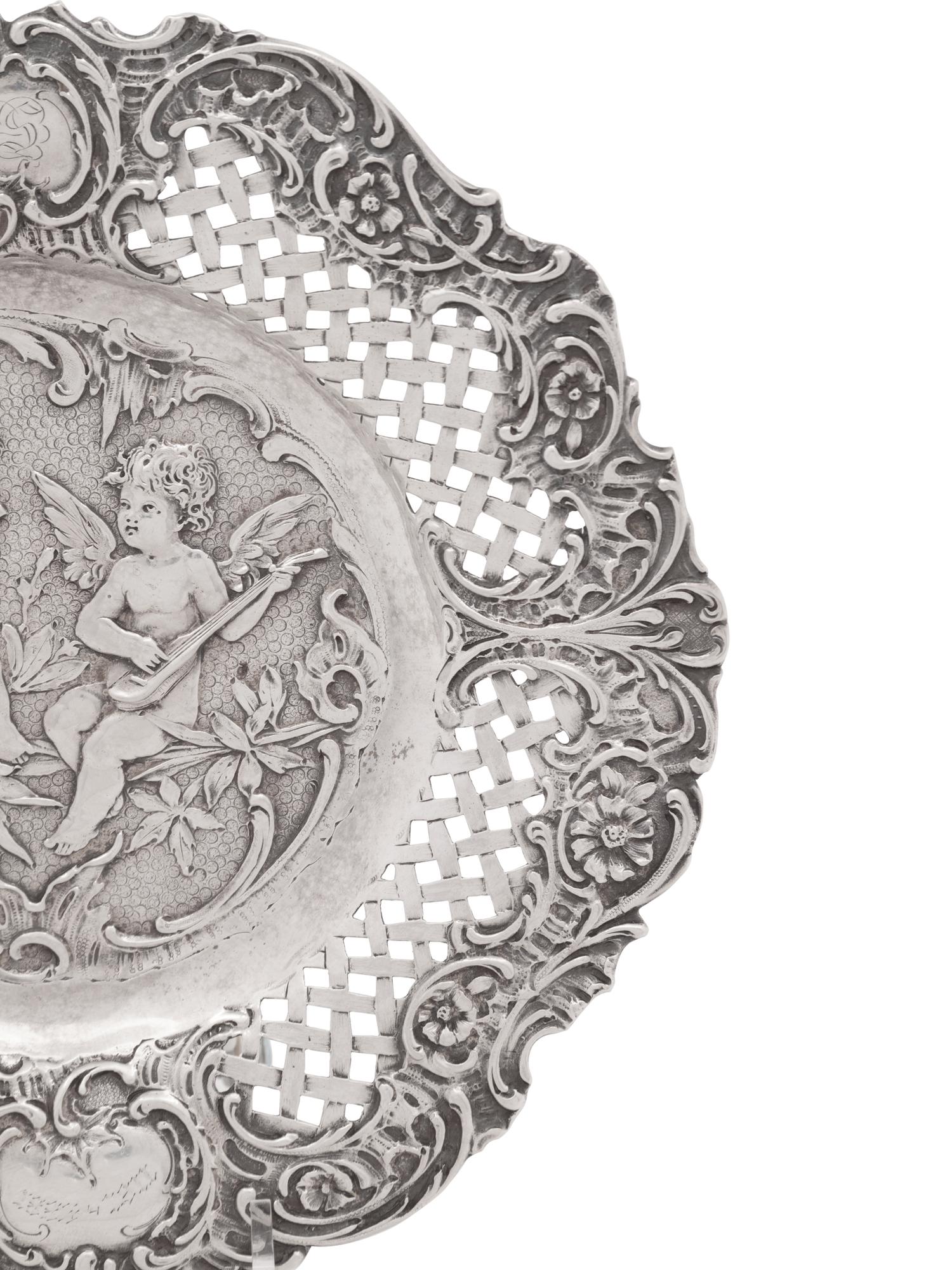 A German Silver Tray