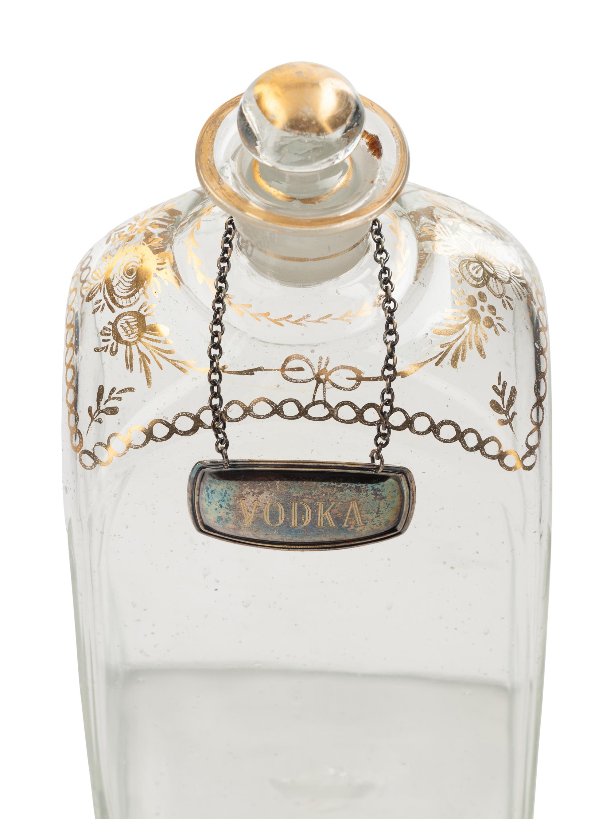 Ten Glass Decanters