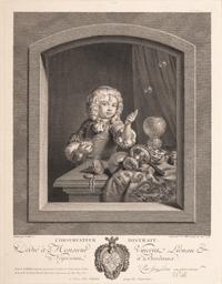 A group of seven European prints