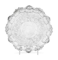 A George II Silver Waiter