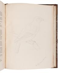 [NATURAL HISTORY] -- [JARDINE, William, Sir (1800-1874), his copy]. A sammelband of 14 offprints by various authors, an autograph letter, and a drawing, collected by William Jardine, including: