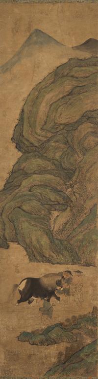 Four Chinese Scroll Paintings, Late 19th-20th Century — 近代 中國書畫一組四件