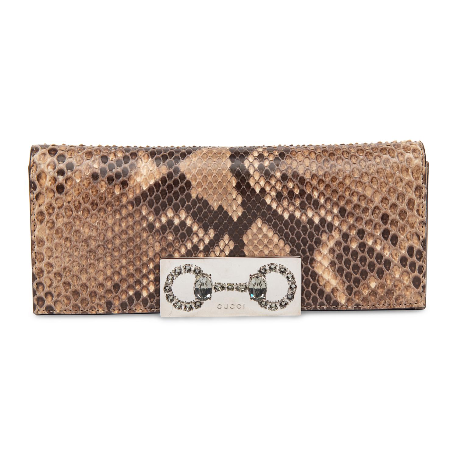 Gucci, Python Clutch
