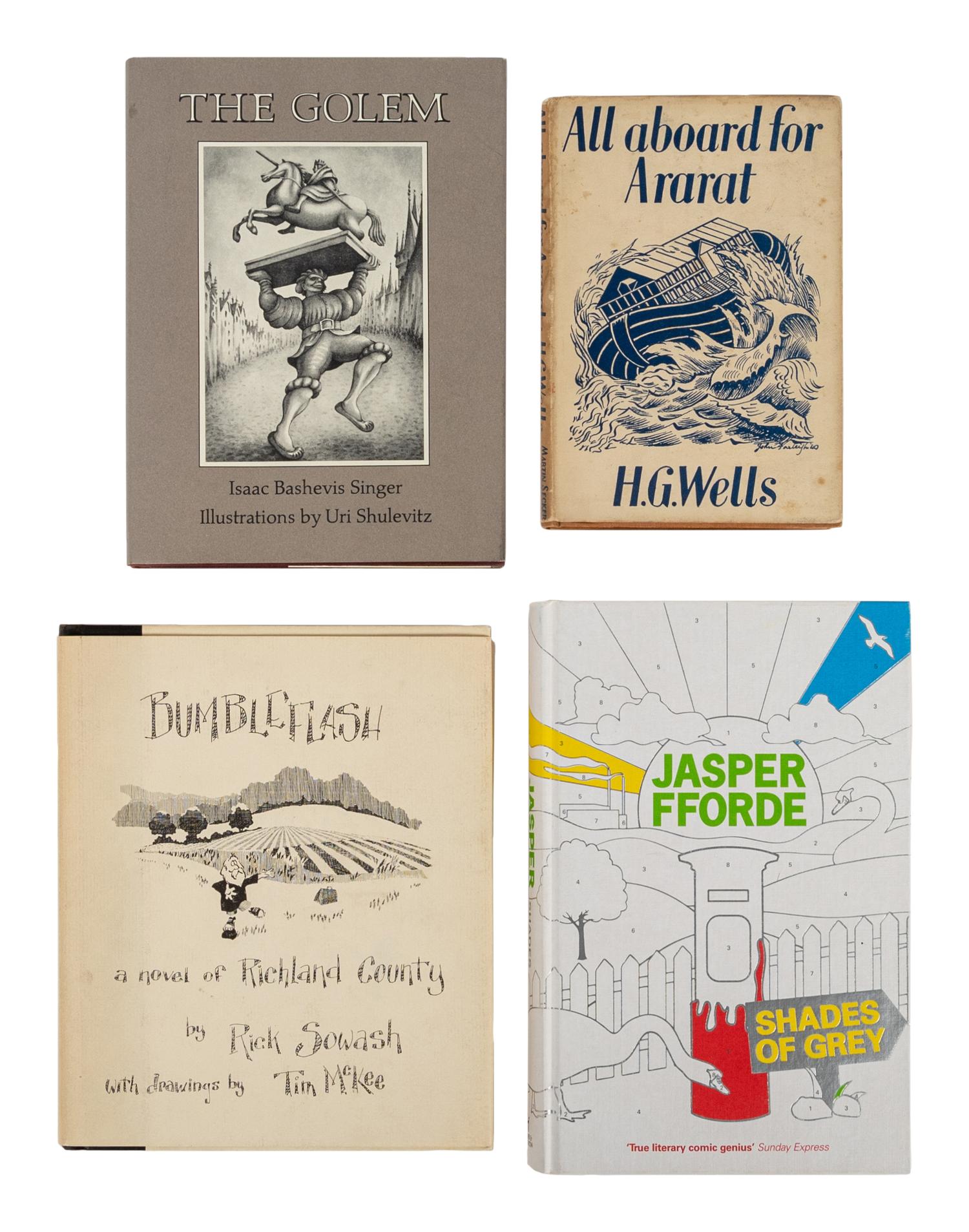[LITERATURE -- FANTASY]. A group of 6 works, MANY FIRST EDITIONS, MANY SIGNED, comprising: