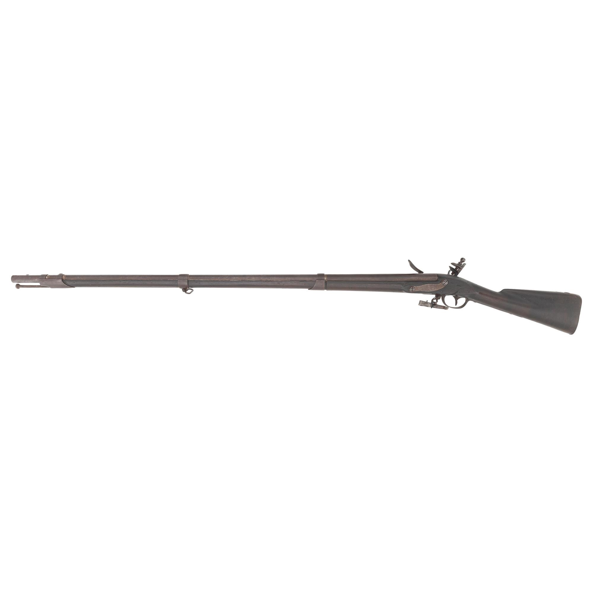 1812/1813 Dated US Springfield Model 1795 Flintlock Musket with Incomplete Lock