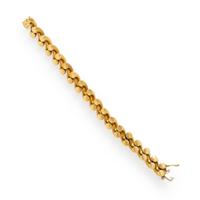 Yellow Gold San Marco Link Bracelet
