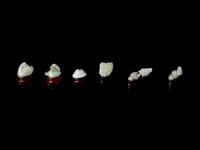 Eight Chinese Carved Jade Figures of Animals