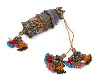Glass Bead Reticule, 19th Century