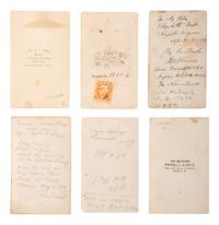 [CIVIL WAR]. A group of 27 CDVs of Union soldiers, many identified subjects from the 144th New York Infantry.
