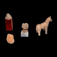 A Group of 4 Near Eastern and Greco-Roman Terracotta Objects