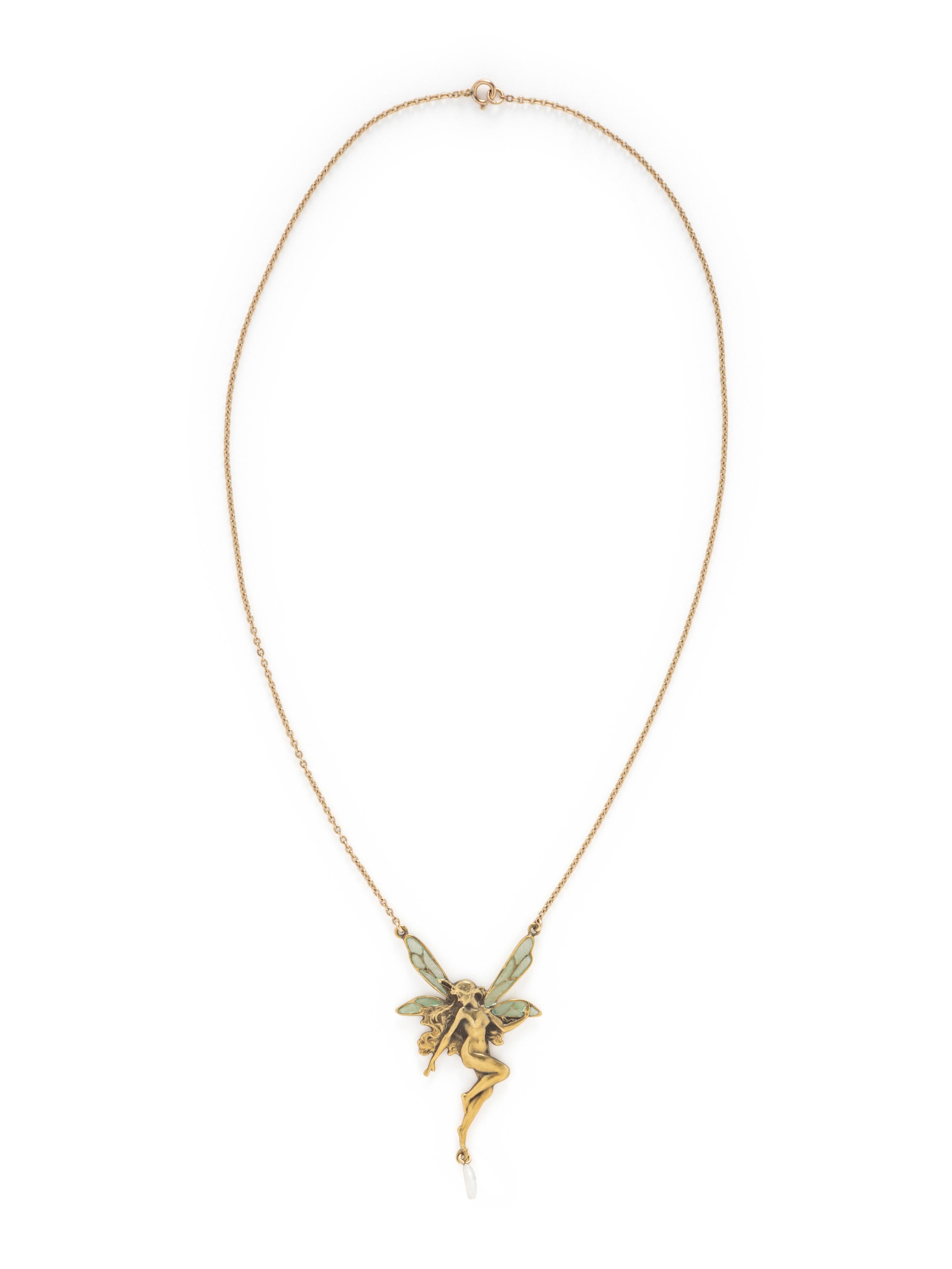 COLLECTION OF YELLOW GOLD NECKLACES
