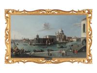 The Grand Canal Looking South From the Molo With a View of Santa Maria della Salute
