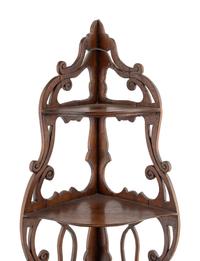 A French Provincial Fruitwood Hanging Encoignure
