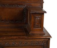 An Italian Carved Walnut Cassapanca — 17/18TH CENTURY AND LATER
