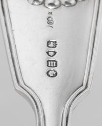 A Victorian Silver Flatware Service