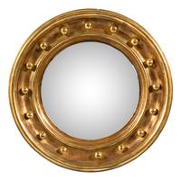 A Regency Style Giltwood Bullseye Mirror