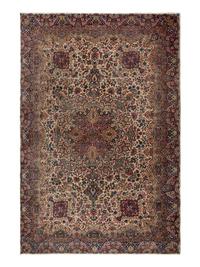 A Kerman Wool Rug