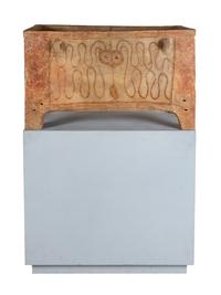 A Minoan Painted Terra Cotta Larnax