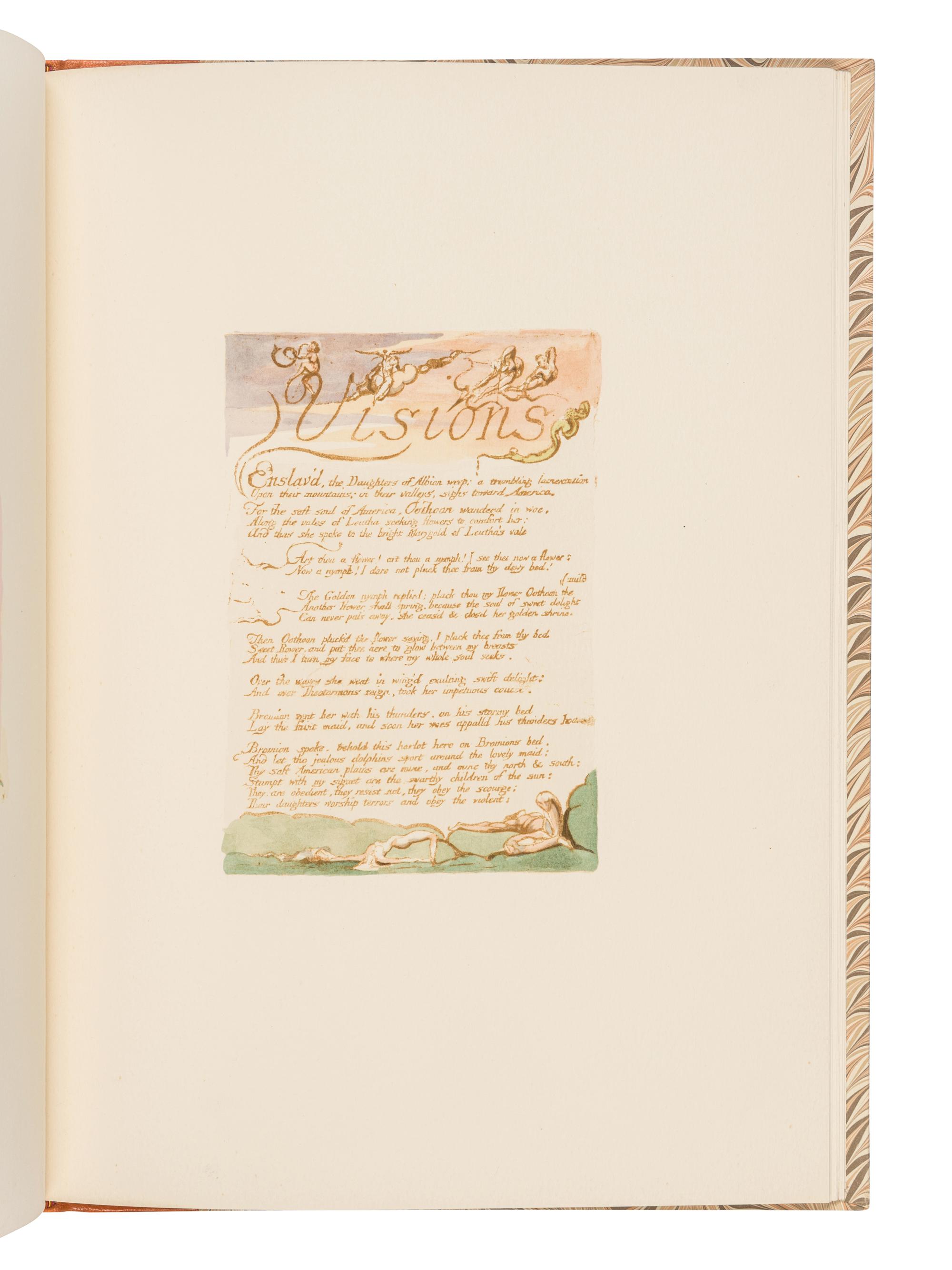BLAKE, William (1757-1827). Illustrations to the Bible . Geoffrey Keynes, compiler. London: Trianon Press for the William Blake Trust, 1957.