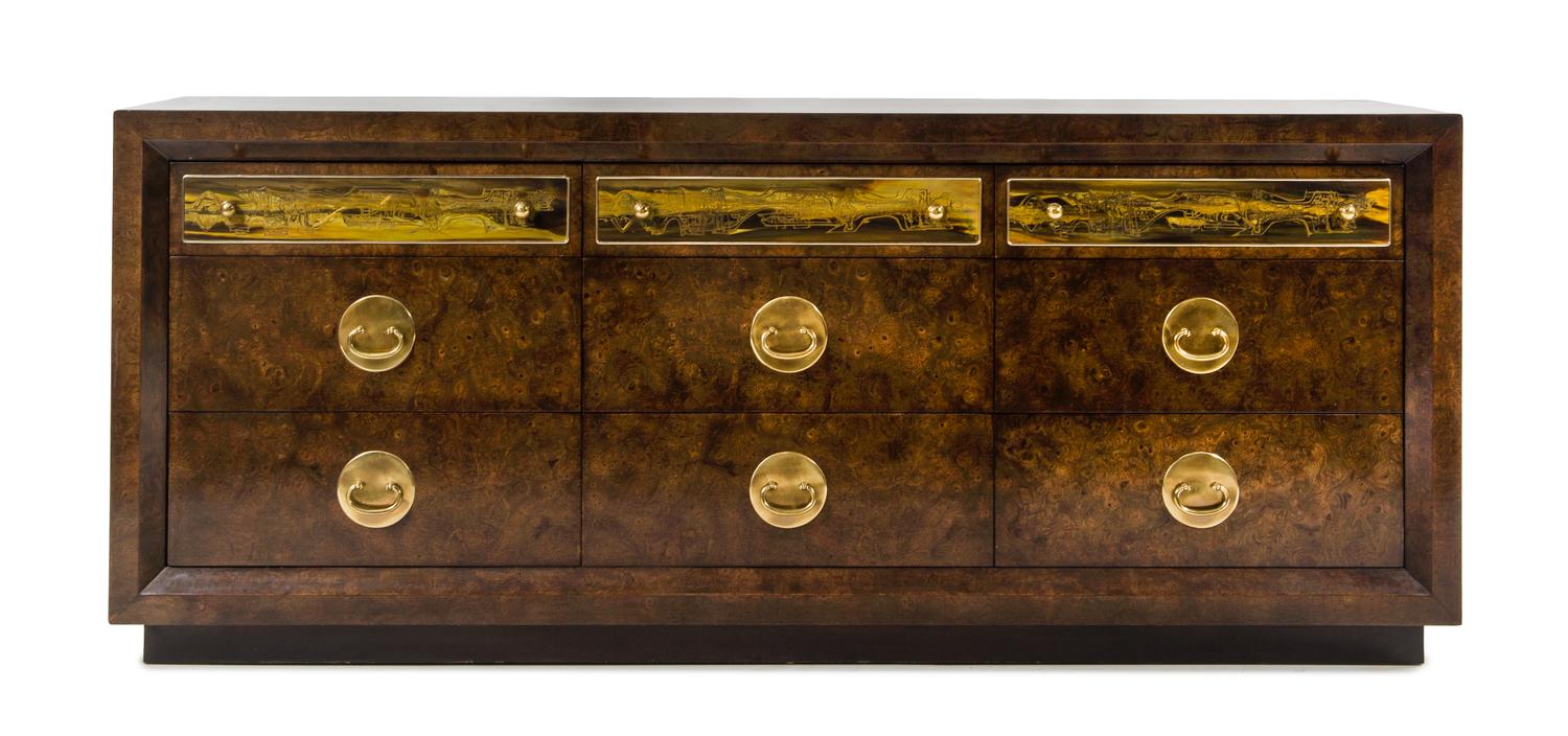Bernhard Rohne (German, b.1944), MASTERCRAFT, 1970s, a six-drawer credenza
