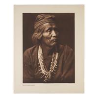 Edward Curtis (American, 1868-1952) — Nesjaja Hatali - Navaho Plate 31